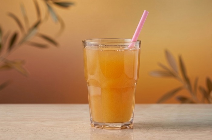 Zumo natural de manzana